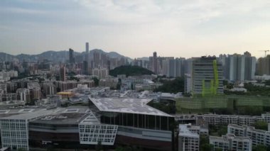 Hong Kong - 19 Ağustos 2023: Kowloon Tong Şehri Şehir Enerjisinin Modern Zarafetle Buluştuğu Yer 