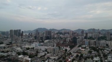 Hong Kong - 19 Ağustos 2023: Kowloon Tong Şehri Şehir Enerjisinin Modern Zarafetle Buluştuğu Yer 