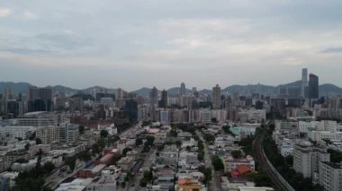 Hong Kong - 19 Ağustos 2023: Kowloon Tong Şehri Şehir Enerjisinin Modern Zarafetle Buluştuğu Yer 