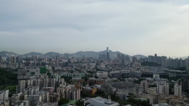 Hong Kong Agustus 2023 Broadcast Drive Urban Energy Meets Residential — Stok Video