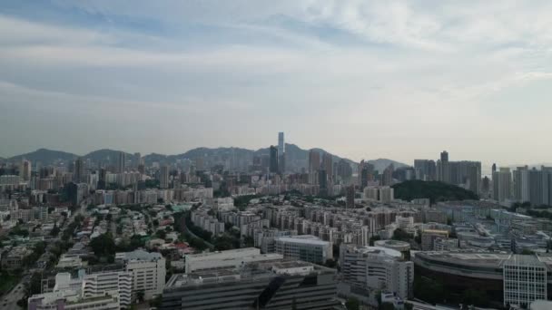 Χονγκ Κονγκ Αυγούστου 2023 Πολυσύχναστη Αστική Συμφωνία Εξερεύνηση Του Χονγκ — Αρχείο Βίντεο