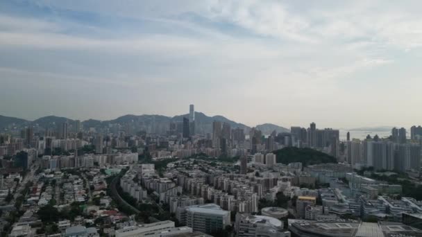Hong Kong Agustus 2023 Simfoni Kota Yang Tersebar Menjelajahi Hong — Stok Video