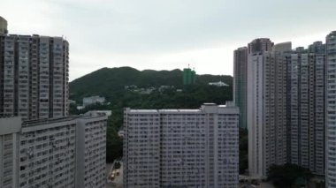 Hong Kong - 22 Ağustos 2023: King Lam Estate, Bir Direniş ve Birliktelik Topluluğu
