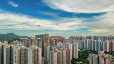 Hang Hau, Hong Kong 'da gelişmekte olan bir mahalle, 22 Ağustos 2023