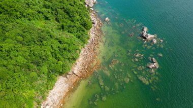 Joss House Bay, Hong Kong 'daki Huzur Sahil Kampı.