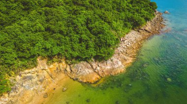 Joss House Bay, Hong Kong 'daki Huzur Sahil Kampı.
