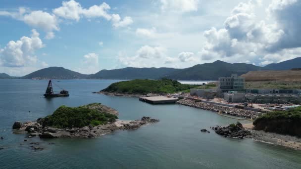 Tin Shan Senderismo Medio Del Esplendor Natural Hong Kong — Vídeos de Stock