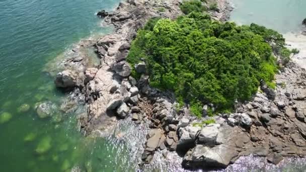 天下山 远足香港的自然美景 — 图库视频影像