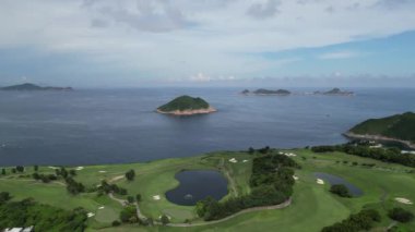 Hong Kong - 23 Ağustos 2023: Clear Water Bay Golf Kulübü
