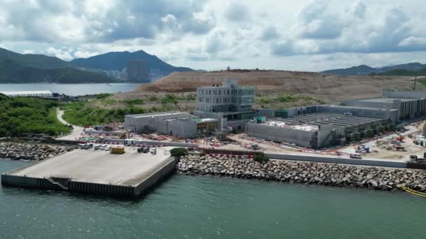 Hong Kong Augustus 2023 Duurzame Innovaties Onthuld Tko Desalination Plant — Stockvideo