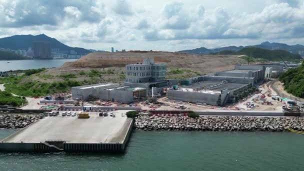 Hong Kong Augustus 2023 Duurzame Innovaties Onthuld Tko Desalination Plant — Stockvideo