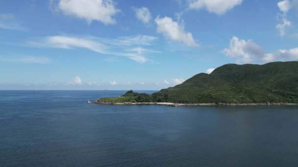 Тун Лун Чау Гонконг Прихований Острів Перстень — стокове відео