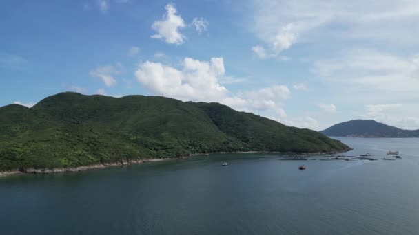 Tung Lung Chau Hong Kong Gema Isla Oculta — Vídeos de Stock
