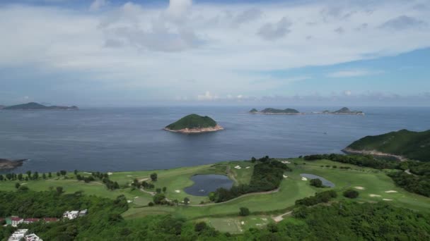 Hong Kong Agosto 2023 Clear Water Bay Golf Club — Video Stock