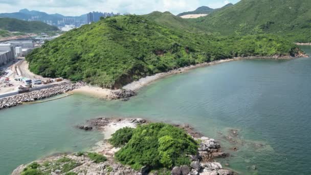 Joss House Bay Retraite Côtière Tranquille Hong Kong — Video