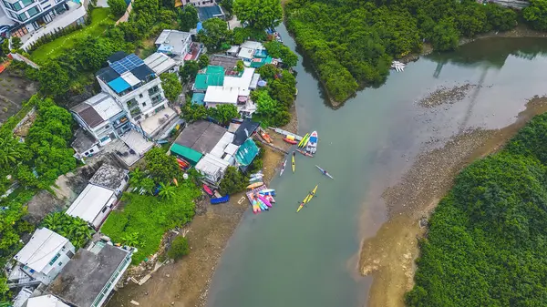 stock image the wetland at Nam Wai hong kong Aug 27 2023