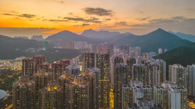 Alacakaranlık: Tseung Kwan O, Hong Kong 30 Ağustos 2023