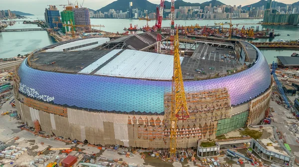 March 2024 Stadium Construction Kai Tak Sports Park — Stock Editorial ...