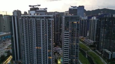 Hong Kong - 3 Eylül 2023: Kai Tak, Hong Kong 'un Skyline ve Yaşam Tarzı Dönüşümü