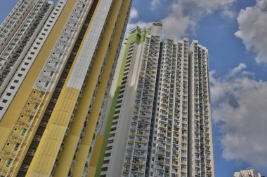 Tonkin Caddesi manzarası, Hong Kong 23 Eylül 2023