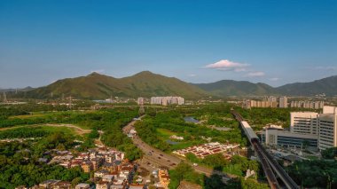 Yuen Long 'daki kır köşkü köyü, hk 23 Eylül 2023