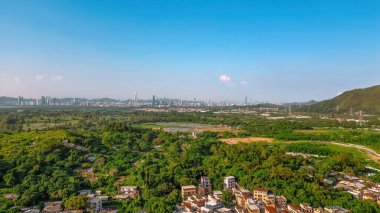 Yuen Long 'daki kır köşkü köyü, hk 23 Eylül 2023