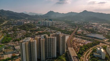 Tin Shui Wai bölgesi, Hong Kong 23 Eylül 2021