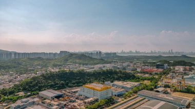 Yuen Long Endüstriyel Konağı, Hong Kong 23 Eylül 2023