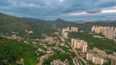 Tsuen Wan 'ın kuzeyi, Hong Kong 23 Eylül 2021