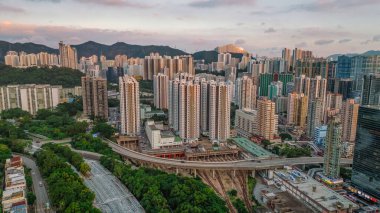 Tsuen Wan 'ın Kalbinde Gelişen Şehir Merkezi, HK 23 Eylül 2021