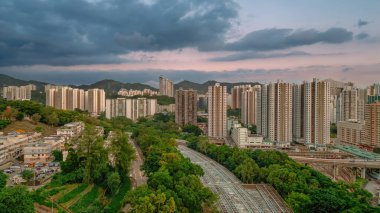 Tsuen Wan 'ın Kalbinde Gelişen Şehir Merkezi, HK 23 Eylül 2023