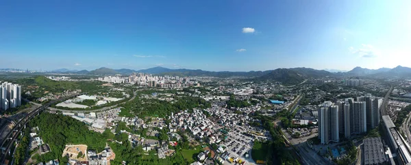 Округ Тин Шуй Вай Гонконге Сентября 2021 Года — стоковое фото