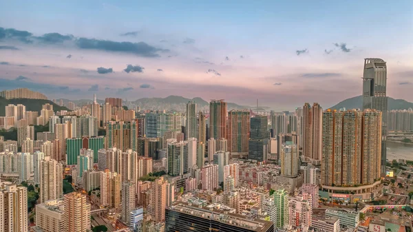 Aufstrebende Urbane Drehscheibe Herzen Von Tsuen Wan September 2021 — Stockfoto