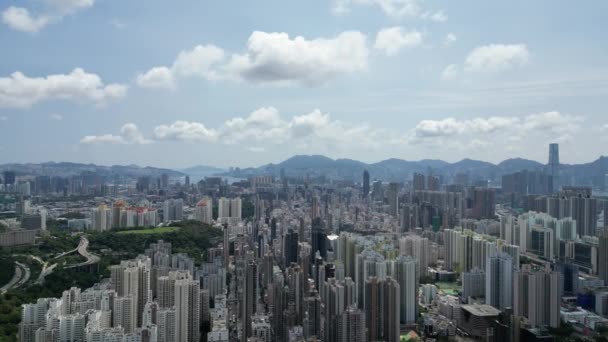 Hong Kong September 2023 Cheung Sha Wan Hong Kong Residential — Stock Video