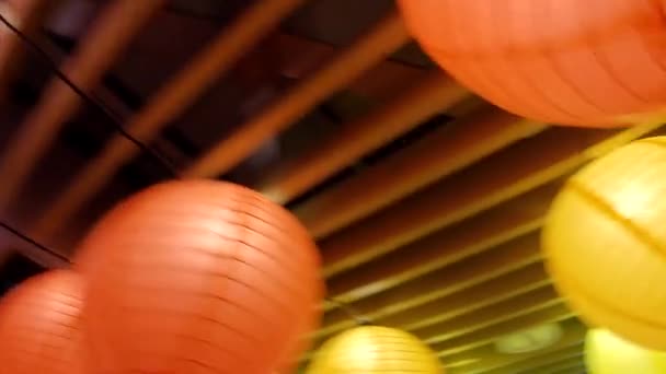 Hong Kong Жовтня 2023 Фестиваль Ліхтарів Променаді Тун Чун Гонконзі — стокове відео