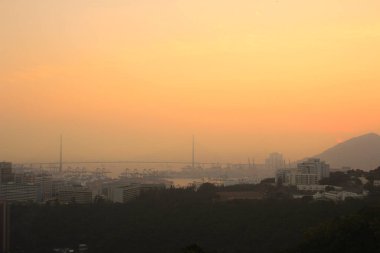 Kwai Chung Bölgesi, Hong Kong 17 Ocak 2015