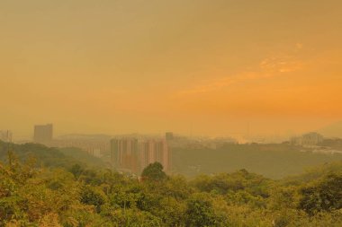 Kwai Chung Bölgesi, Hong Kong 17 Kasım 2015