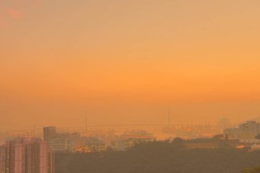 Kwai Chung Bölgesi, Hong Kong 17 Kasım 2015