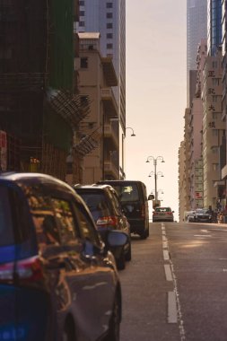 Günbatımının olduğu Austin Yolu, HK 30 Eylül 2023