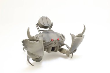 Gemideki figür tank yengecinin ölçeği