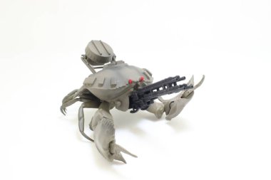 Silahlı figür tank yengeci ölçeği