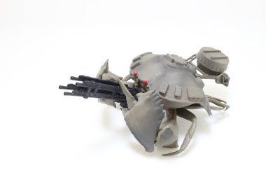 Silahlı figür tank yengeci ölçeği