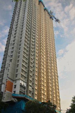 Hk: 15 Ekim 2023 'teki apartmanda oturan apartman.