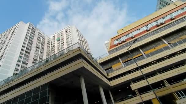 Hong Kong Octobre 2023 Oasis Communautaire Milieu Domaine Wah Hong — Video