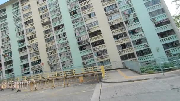 Hong Kong Ekim 2023 Wah Estate Hong Kong Daki Halk — Stok video