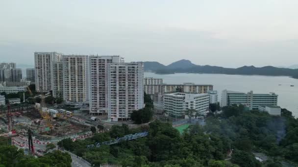 Hongkong Oktober 2023 Community Oasis Mitten Wah Estate Hongkong — Stockvideo