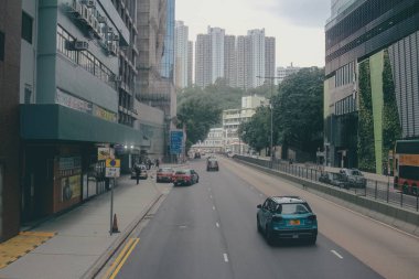 Wong Chuk Hang Yolu, Hong Kong 'un Güney Bölgesi, 14 Ekim 2023