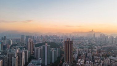 Fotoğraf: 26 Ekim 2023 Kowloon 'un ortası Alacakaranlık, Hong Kong
