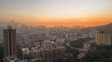 Fotoğraf: 26 Ekim 2023 Batı Kowloon Alacakaranlık, Hong Kong