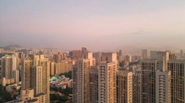 Fotoğraf: 26 Ekim 2023 Batı Kowloon Alacakaranlık, Hong Kong